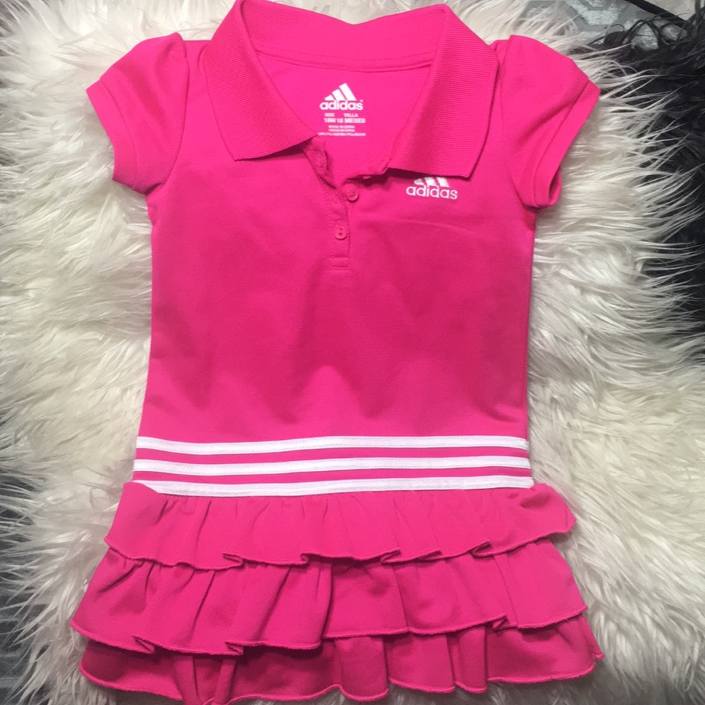 Cute Adidas pink dress